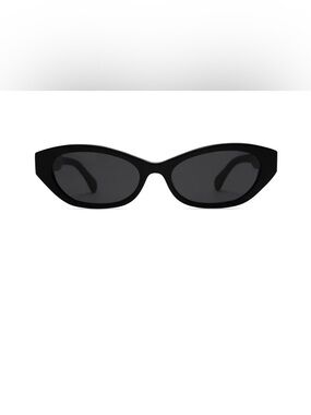 Elisa Johnson ‘Dani’ Women's Black Sunglasses - Sleek Sun Protection